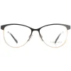 Ted Baker Ted Baker^Glasses Frames TB2255 Aure 001 Black and Rose Gold Women
