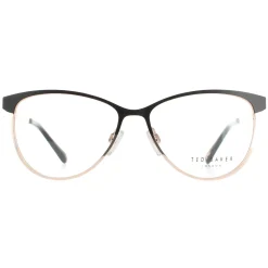 Ted Baker Ted Baker^Glasses Frames TB2255 Aure 001 Black and Rose Gold Women