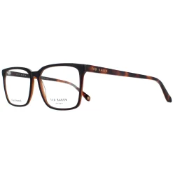 Ted Baker Square^Glasses Frames TB8209 Rowe 025 Black Cognac Men