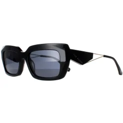 Ted Baker Rectangle|Ted Baker^Sunglasses TB1699 001 Black Dark Blue