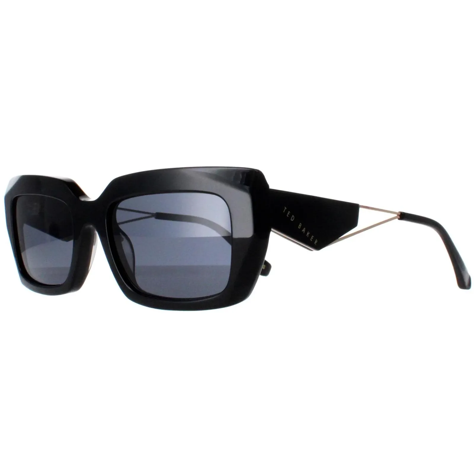 Ted Baker Rectangle|Ted Baker^Sunglasses TB1699 001 Black Dark Blue