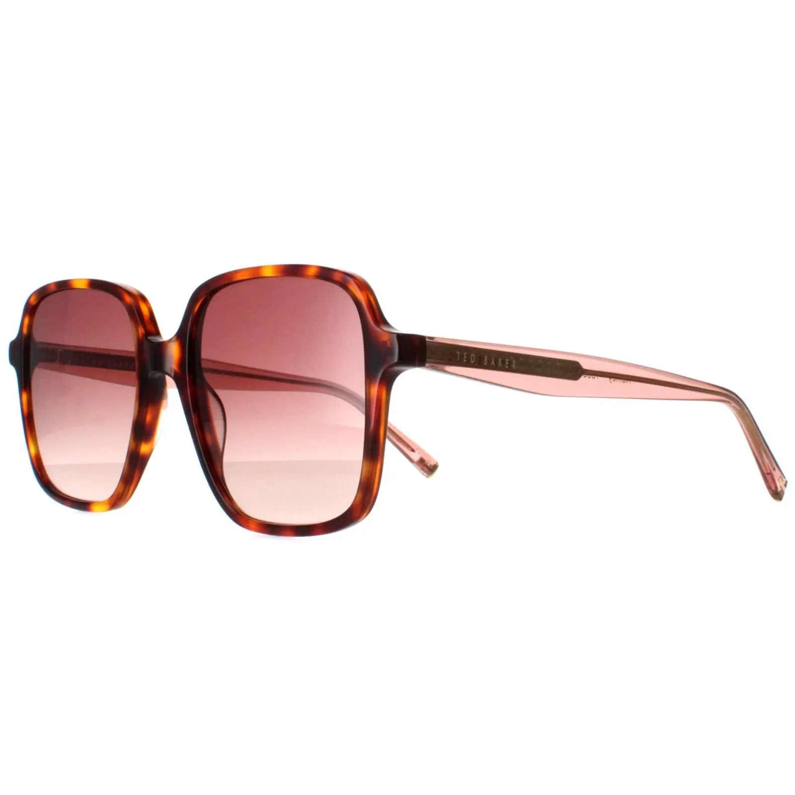 Ted Baker Square|Ted Baker^Sunglasses TB1688 100 Tortoise Pink Gradient