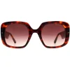 Ted Baker Square|Ted Baker^Sunglasses TB1730 Catrina 100 Tortoise Brown Gradient
