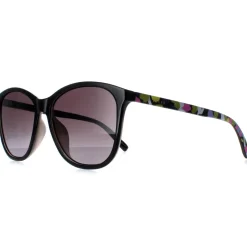 Ted Baker Ted Baker^Sunglasses TB1646 Delfi 001 Gloss Black Grey Gradient
