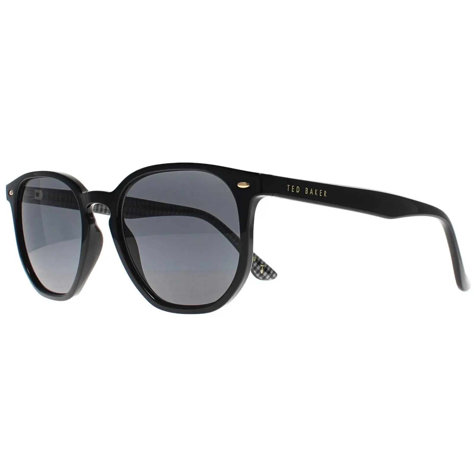 Ted Baker Ted Baker|Round^Sunglasses TB1655 Dock 001 Black Grey