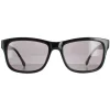 Ted Baker Rectangle^Sunglasses TB1455 Dane 011 Polished Black Patterned Grey