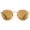 Ted Baker Round^Sunglasses TB1693 Ellis 402 Light Gold Gold