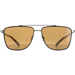 Ted Baker Square^Sunglasses TB1577 Folke 001 Dark Grey Brown