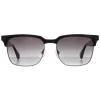 Ted Baker Semi Rimless^Sunglasses TB1681 Floyd 001 Black Grey