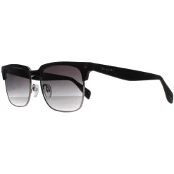 Ted Baker Semi Rimless^Sunglasses TB1681 Floyd 001 Black Grey