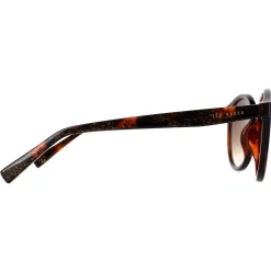Ted Baker Ted Baker^Sunglasses TB1677 Fleur 149 Double Champagne Demi Brown Grad