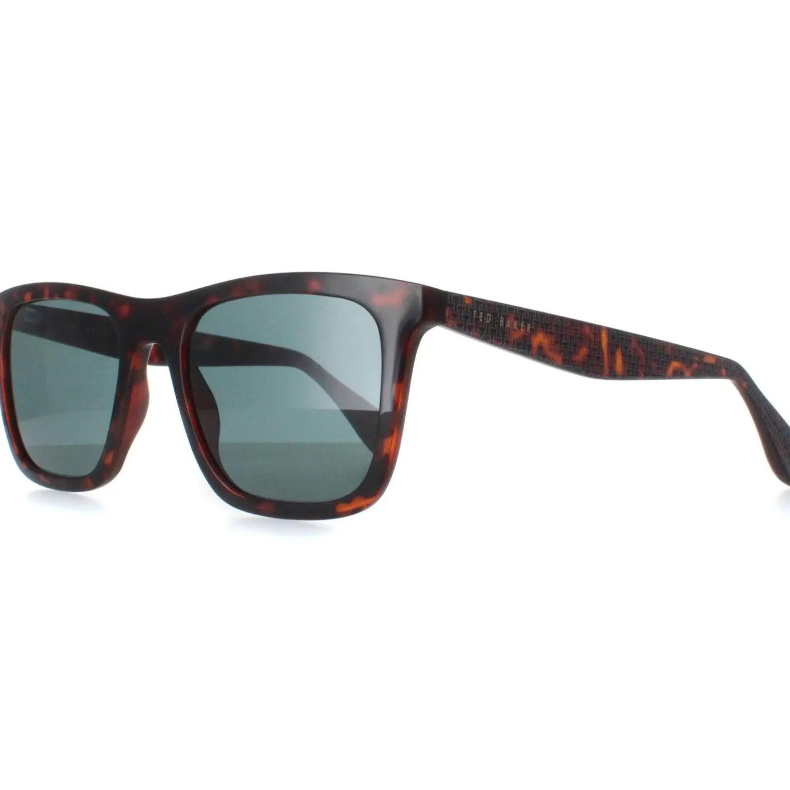 Ted Baker Square^Sunglasses TB1680 Filipe 110 Milky Dark Brown Blue