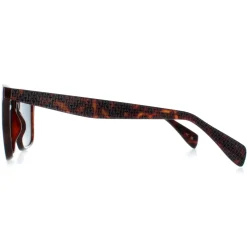 Ted Baker Square^Sunglasses TB1680 Filipe 110 Milky Dark Brown Blue