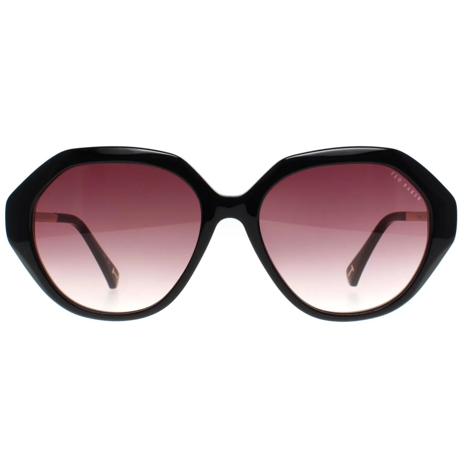 Ted Baker Square|Ted Baker^Sunglasses TB1731 Georgi 001 Black Brown Gradient