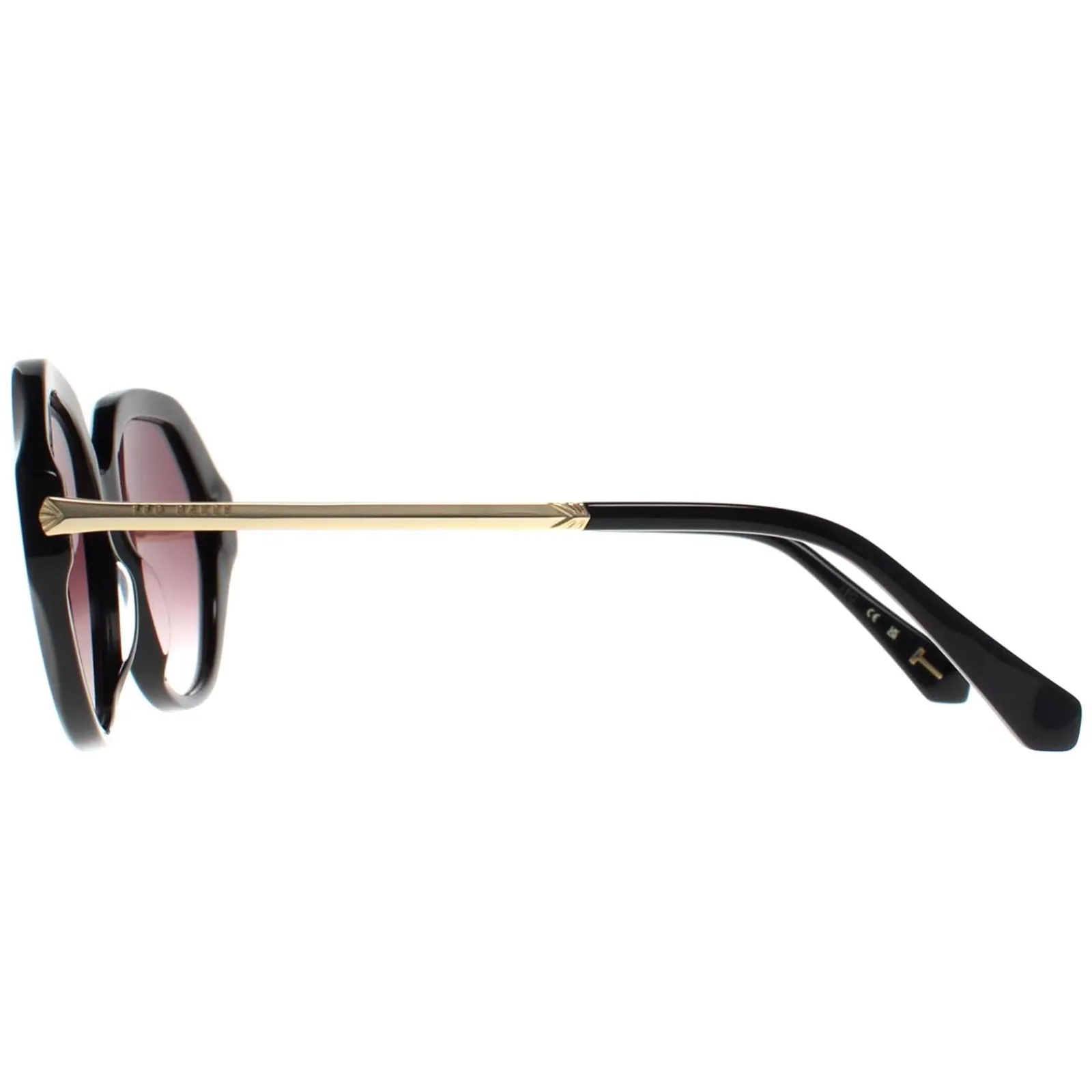 Ted Baker Square|Ted Baker^Sunglasses TB1731 Georgi 001 Black Brown Gradient