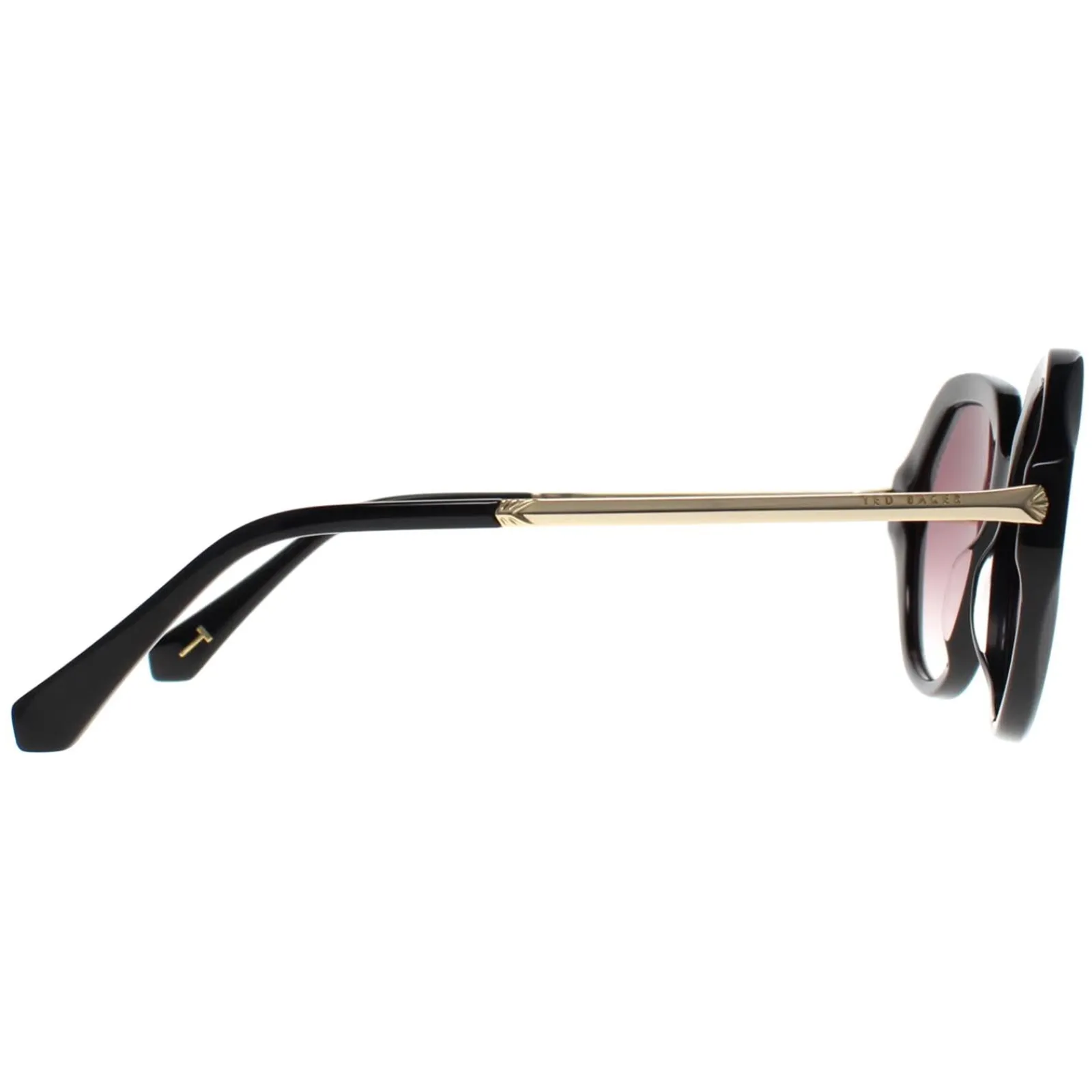 Ted Baker Square|Ted Baker^Sunglasses TB1731 Georgi 001 Black Brown Gradient
