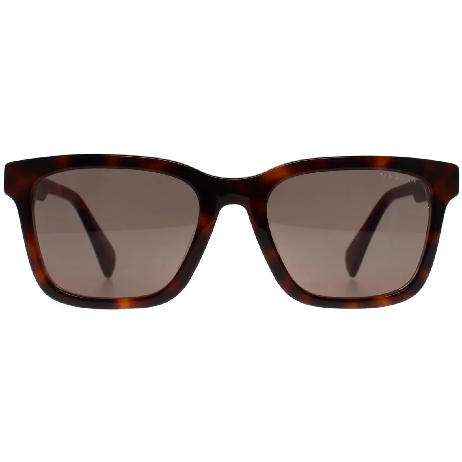 Ted Baker Rectangle^Sunglasses TB1722 Garret 101 Tortoise on Clear Green