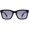 Ted Baker Rectangle^Sunglasses TB1722 Garret 691 Black on Clear Green