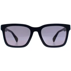 Ted Baker Rectangle^Sunglasses TB1722 Garret 691 Black on Clear Green