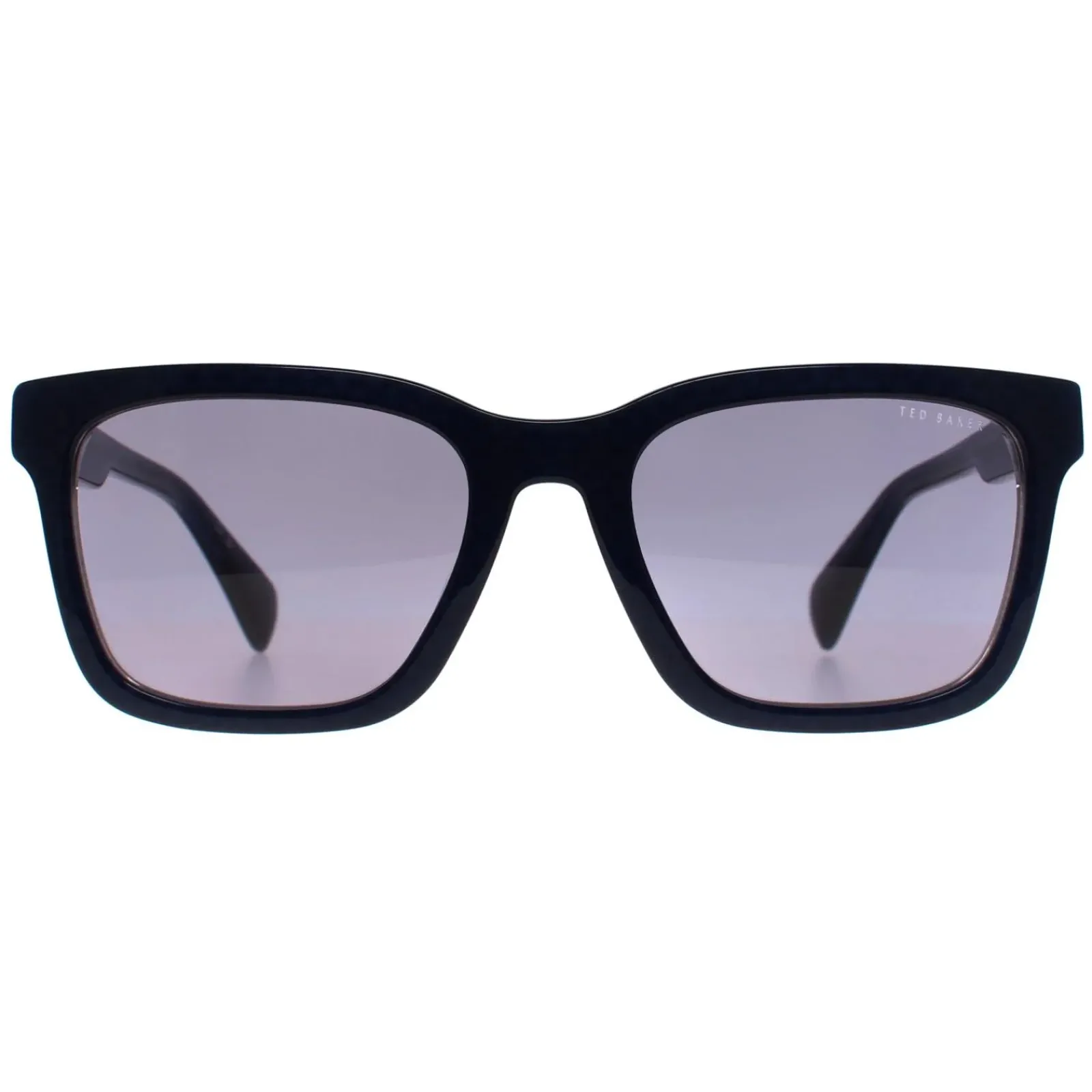 Ted Baker Rectangle^Sunglasses TB1722 Garret 691 Black on Clear Green
