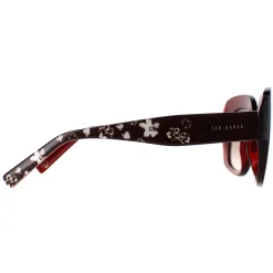 Ted Baker Cat-Eye|Ted Baker^Sunglasses TB1675 Hattie 220 Crystal Dark Red Brown Red Grad