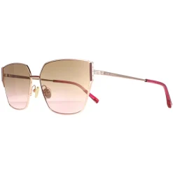 Ted Baker Square|Ted Baker^Sunglasses TB1618 Jazmin 403 Rose Gold Brown Gradient