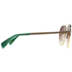 Ted Baker Aviator|Ted Baker^Sunglasses TB1682 Konrad 407 Antique Gold Brown Gradient