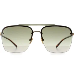 Ted Baker Aviator^Sunglasses TB1629 Kyran 122 Tortoise Gold Green Gradient