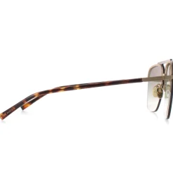 Ted Baker Aviator^Sunglasses TB1629 Kyran 122 Tortoise Gold Green Gradient