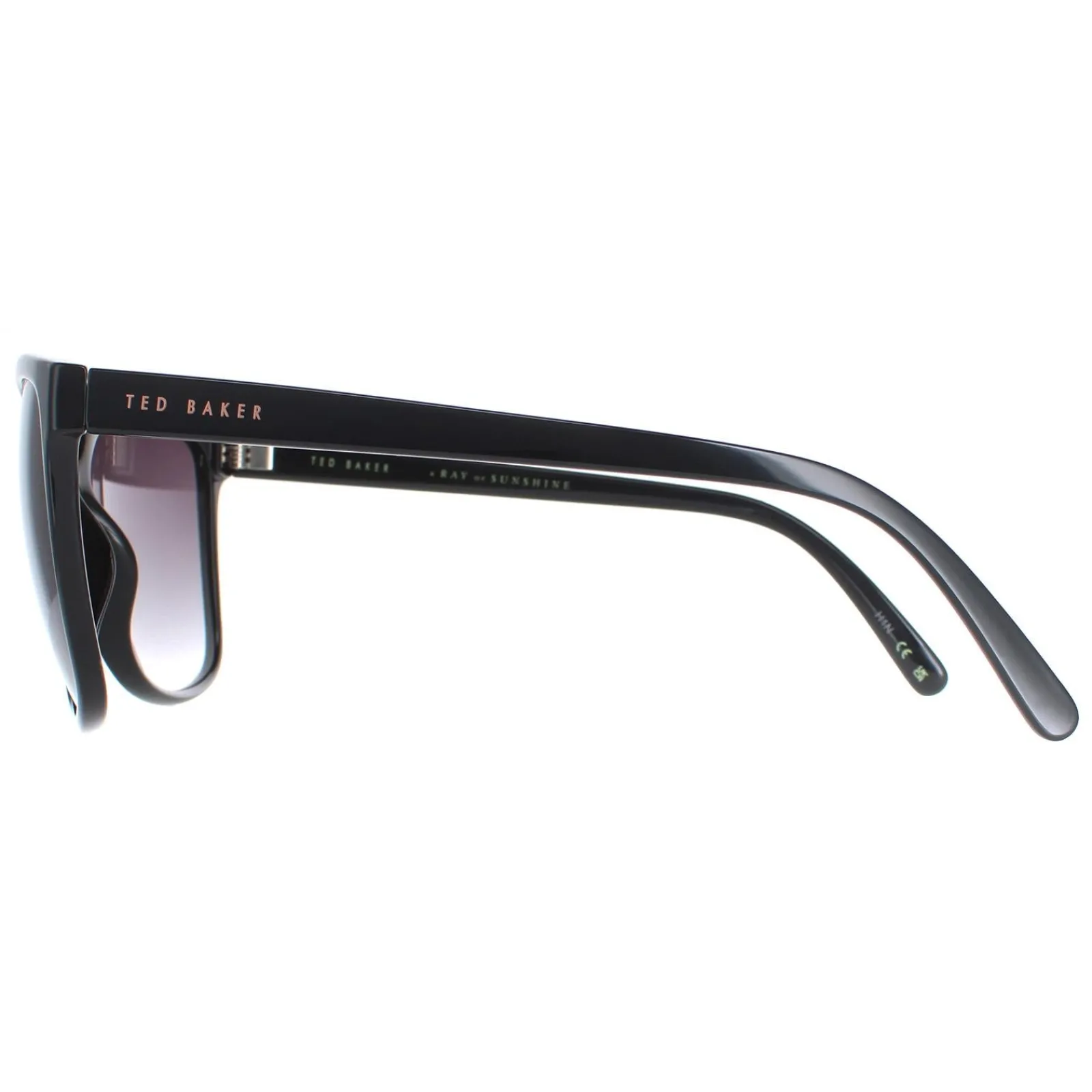 Ted Baker Square|Ted Baker^Sunglasses TB1400 Kiara 001 Black Grey Gradient