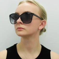 Ted Baker Square|Ted Baker^Sunglasses TB1400 Kiara 001 Black Grey Gradient