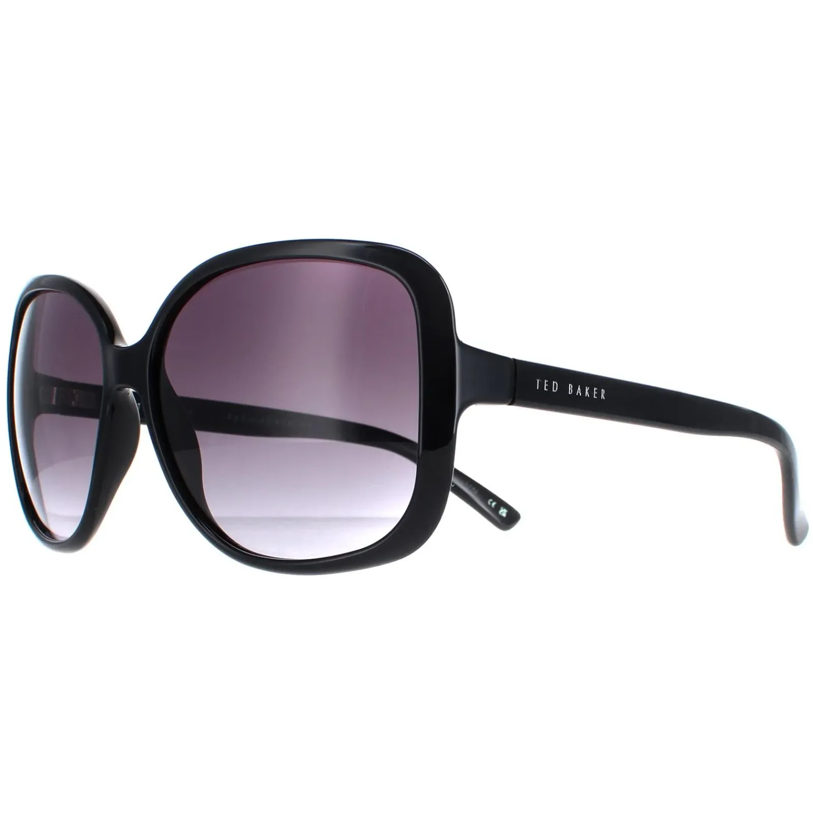 Ted Baker Oval|Ted Baker^Sunglasses TB1312 Krash 001 Black Grey Gradient