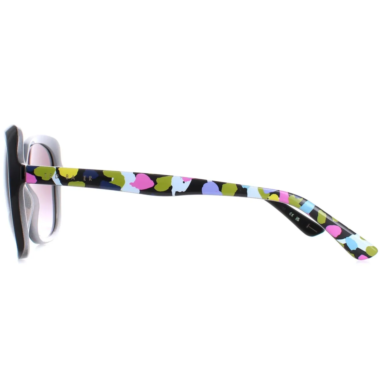 Ted Baker Butterfly|Ted Baker^Sunglasses TB1645 Kim 001 Black Grey Gradient
