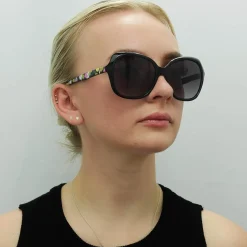 Ted Baker Butterfly|Ted Baker^Sunglasses TB1645 Kim 001 Black Grey Gradient