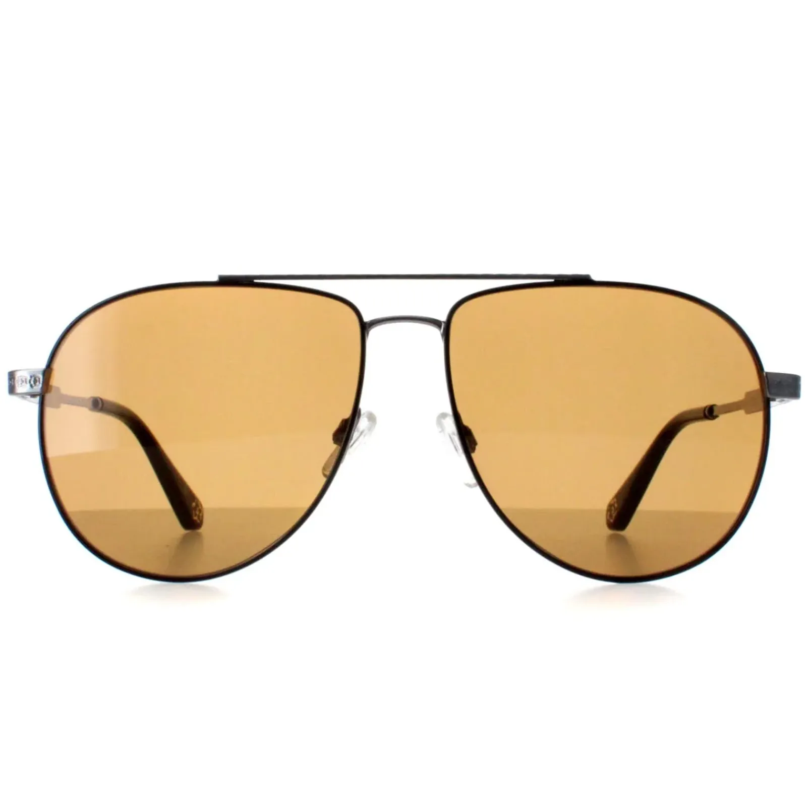 Ted Baker Aviator^Sunglasses TB1691 Maeve 901 Gunmetal with Black Painted Rim