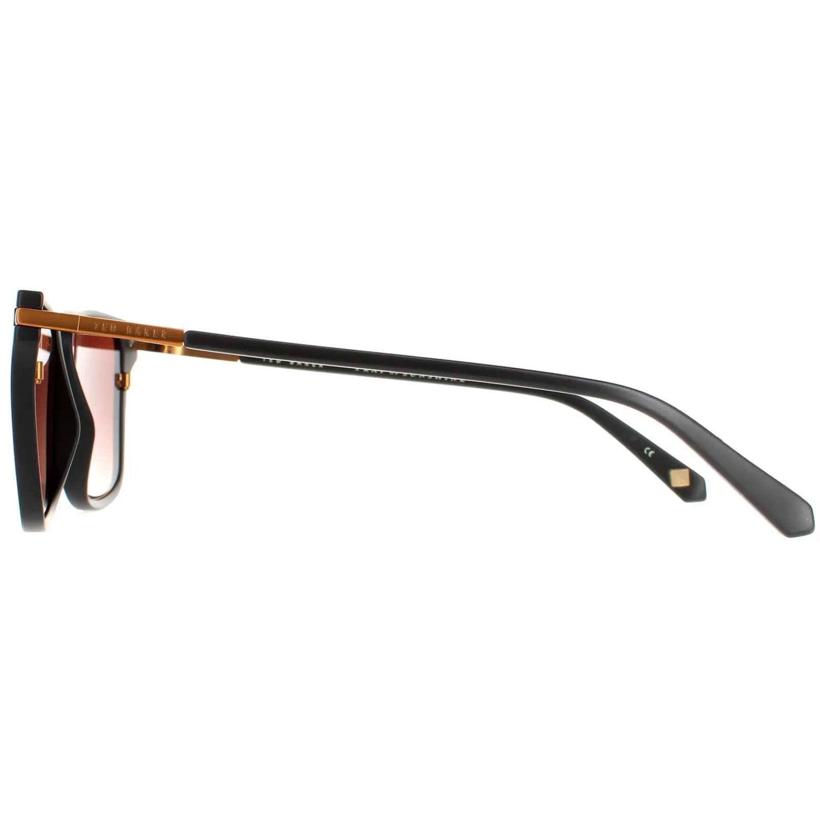 Ted Baker Square|Ted Baker^Sunglasses TB1620 Mata 001 Black Brown Gradient