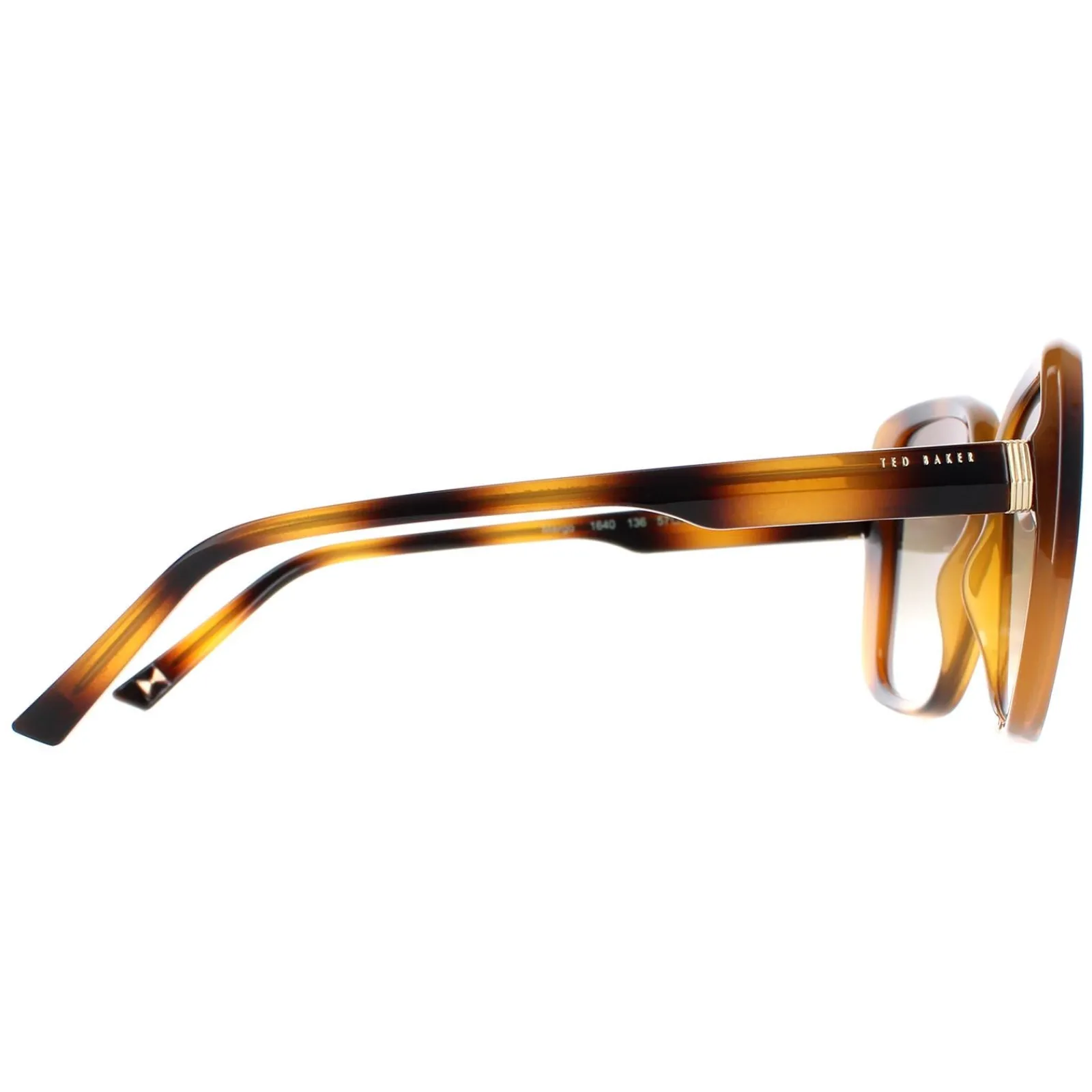 Ted Baker Square|Ted Baker^Sunglasses TB1640 Margo 136 Havana Brown Gradient
