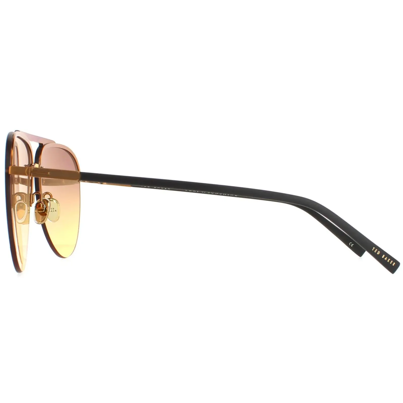 Ted Baker Aviator^Sunglasses TB1628 Mose 001 Black Orange