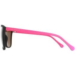 Ted Baker Square|Ted Baker^Sunglasses TB1443 Perry 001 Black and Pink Brown Grey