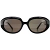Ted Baker Oval|Ted Baker^Sunglasses TB1689 Penny 001 Black Grey