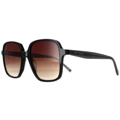 Ted Baker Square|Ted Baker^Sunglasses TB1688 Romey 001 Black Brown Gradient
