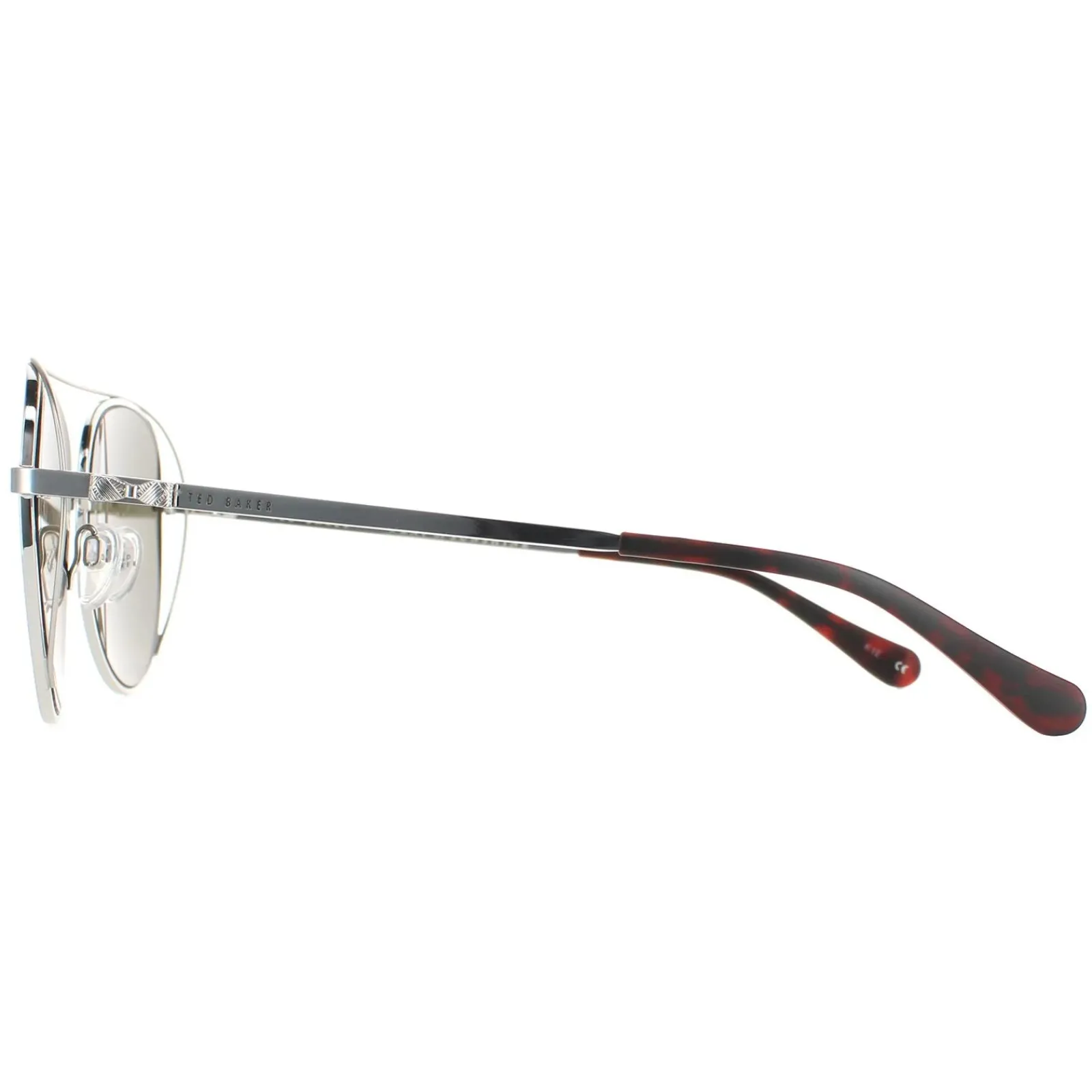 Ted Baker Aviator|Ted Baker^Sunglasses TB1575 Runa 800 Silver Gold Brown