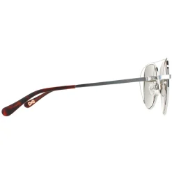 Ted Baker Aviator|Ted Baker^Sunglasses TB1575 Runa 800 Silver Gold Brown
