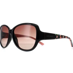 Ted Baker Oval|Ted Baker^Sunglasses TB1394 Shay 220 Black Brown Gradient