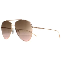 Ted Baker Aviator^Sunglasses TB1625 Sutton 401 Rose Gold Brown Gradient