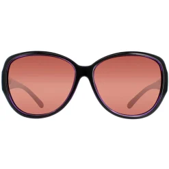 Ted Baker Oval|Ted Baker^Sunglasses TB1394 Shay 001 Black Purple Brown Gradient