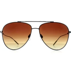 Ted Baker Aviator^Sunglasses TB1625 Sutton 901 Gunmetal Brown Gradient
