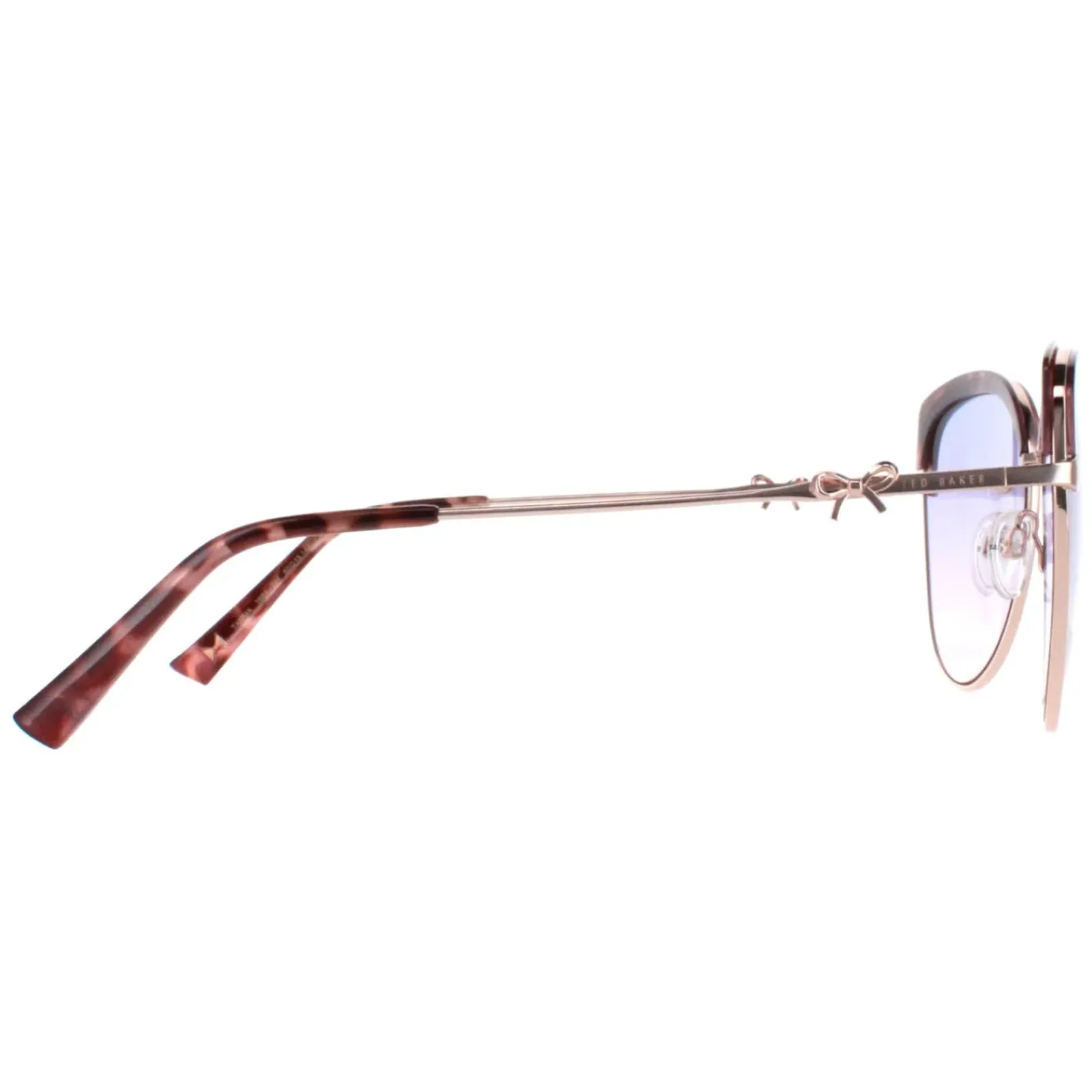 Ted Baker Cat-Eye|Ted Baker^Sunglasses TB1661 Tama 244 Rose Gold Tortoise Purple Pink Gr