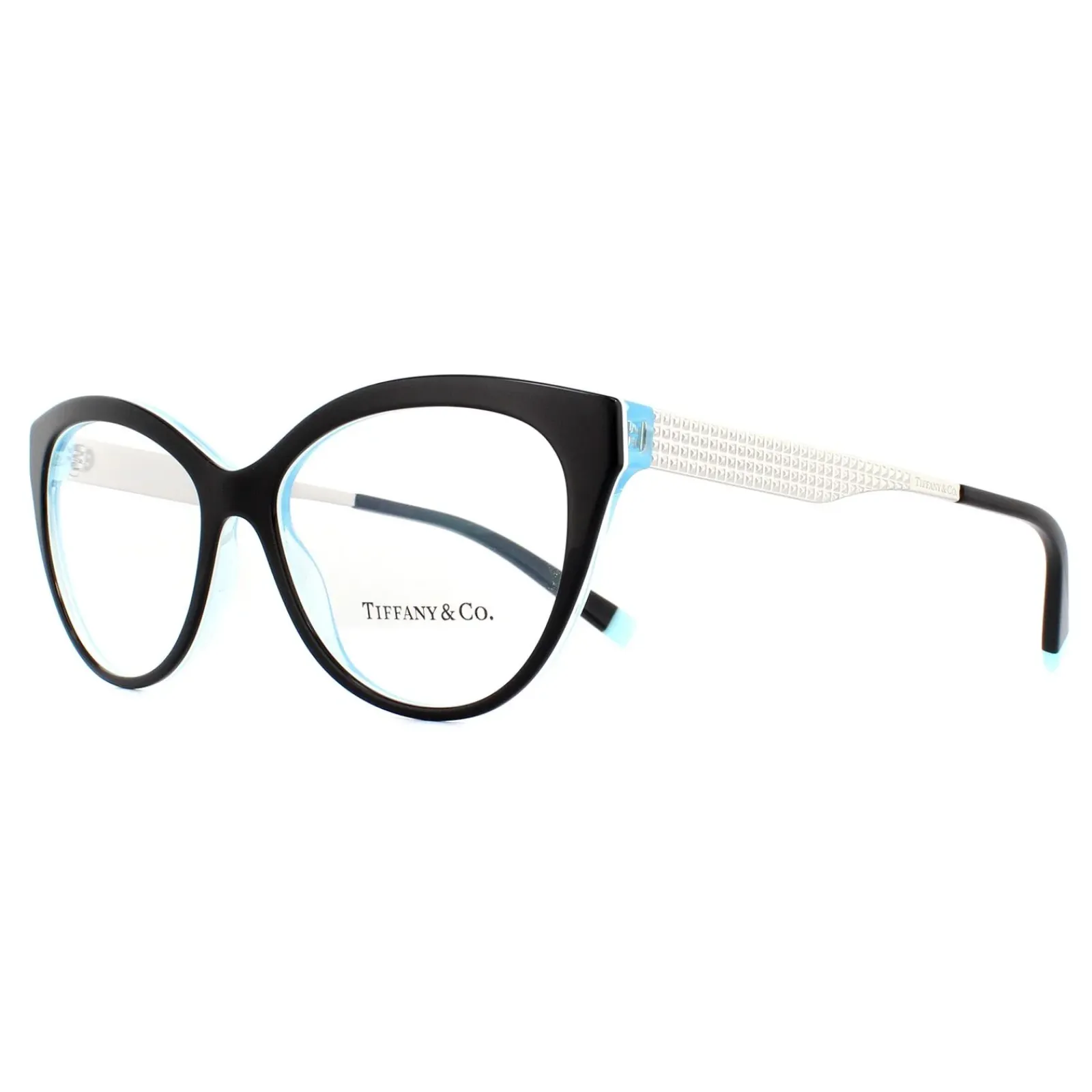 Tiffany Tiffany^Glasses Frames TF2180 8274 Black Crystal Blue 54mm