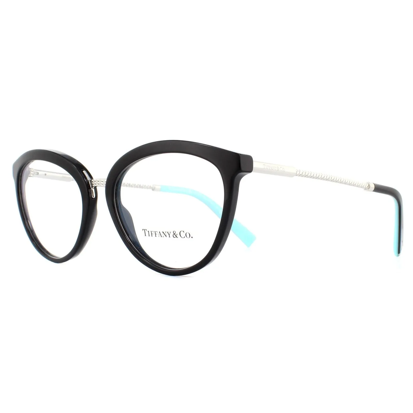 Tiffany Round|Round^Glasses Frames TF2173 8001 Black� 53mm